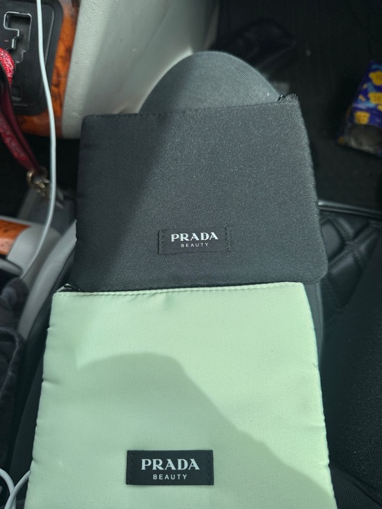 Prada Mint Green Nylon Beauty Pouch - Picture 3 of 3